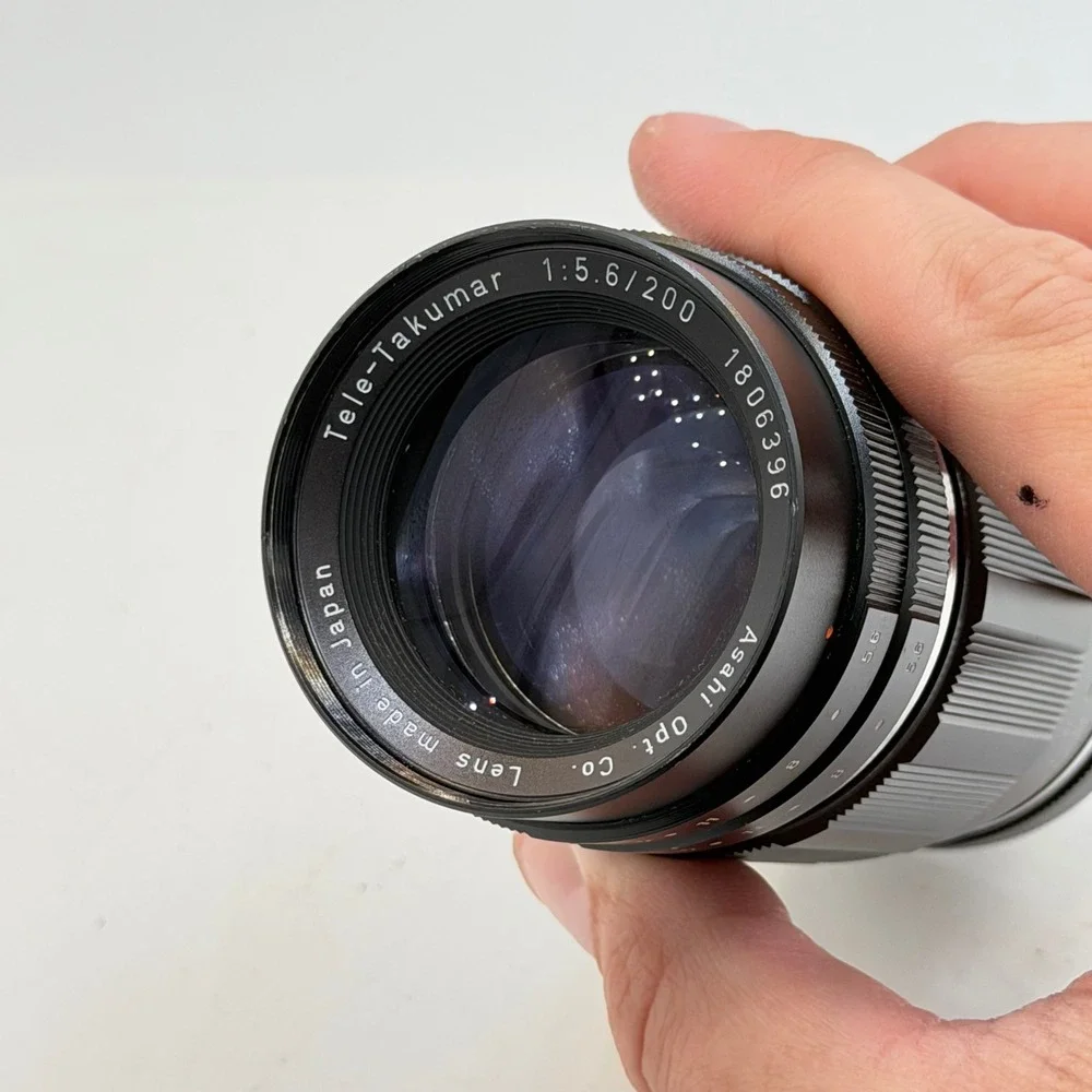 Asahi Tele-Takumar 200mm f5.6 M42 Mount Manual Focus Lens 1806396 Japan